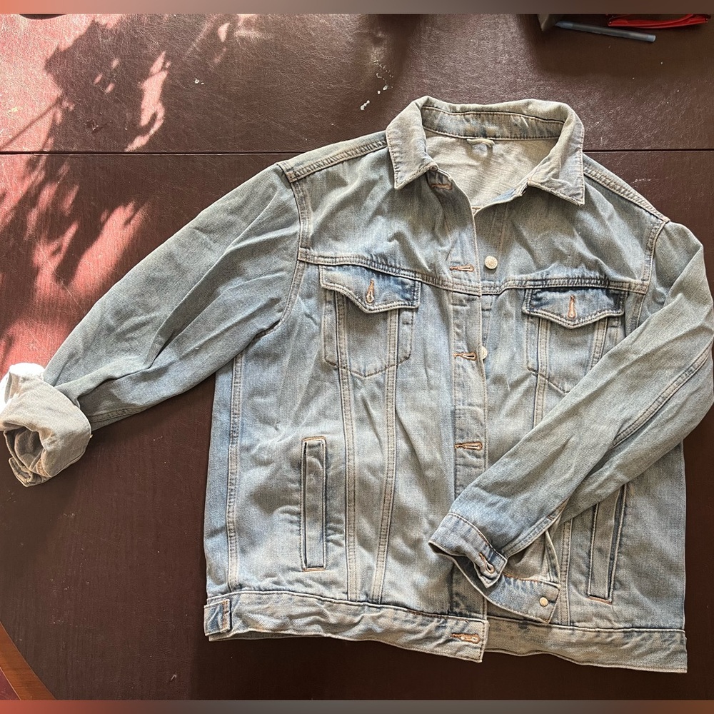 Topshop Classic Blue Denim Jacket